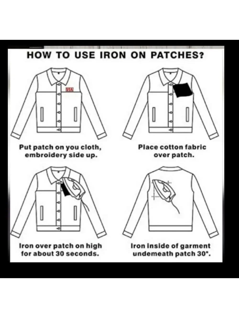 NEED MORE COFFEE Iron on Patch#1